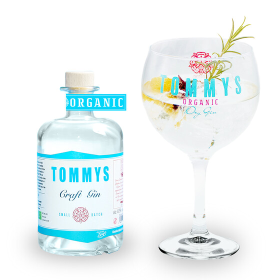 TOMMYS CRAFT GIN + COPA GLAS